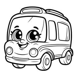 Coloring Pages of BUS
