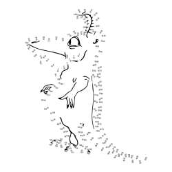 Connect the Dots Coloring Pages