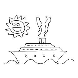 Online-Drawn Coloring Pages