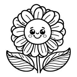 Flowers Coloring Pages