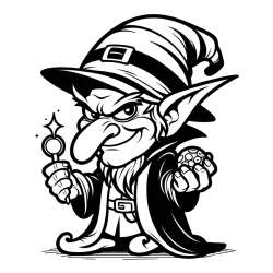 Goblin Coloring Pages