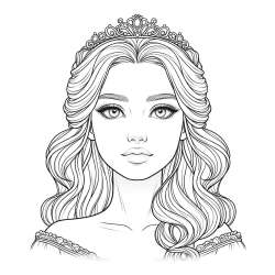 Princess Coloring Pages