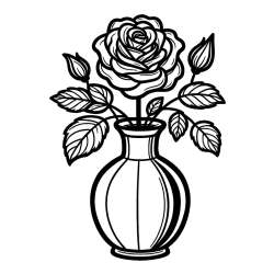 Roses Coloring Pages