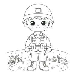Soldier Coloring Pages