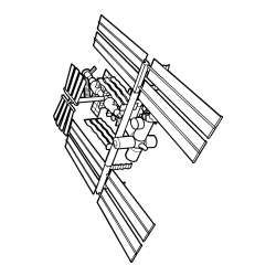 Space Coloring Pages
