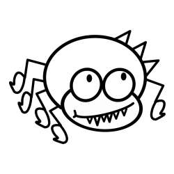 Spider Coloring Pages