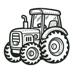 Tractor Coloring Pages