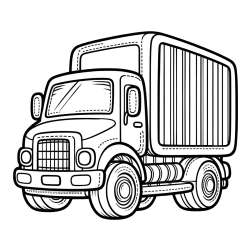 Truck Coloring Pages
