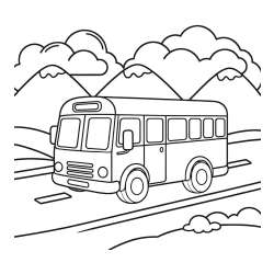 Vehicle Coloring Pages
