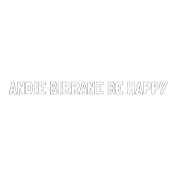 Online Created Coloring Page - ANDIE BIRRANE- BE HAPPY Coloring Page