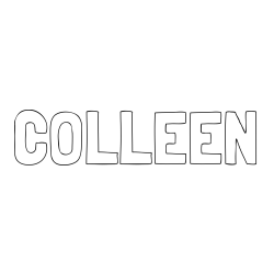 Online Created Coloring Page - COLLEEN Coloring Page