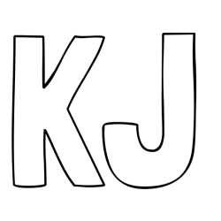 Online Created Coloring Page - KJ Coloring Page