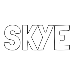 Online Created Coloring Page - SKYE Coloring Page