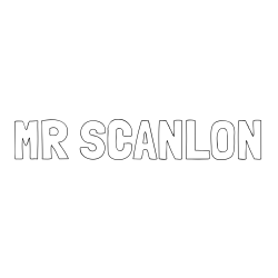 MR SCANLON Coloring Page