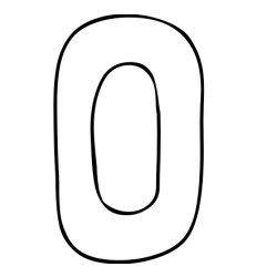 Online Created Coloring Page - O Coloring Page
