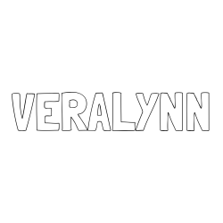 VERALYNN Coloring Page