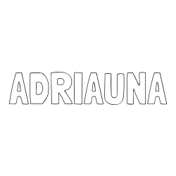 Online Created Coloring Page - ADRIAUNA Coloring Page
