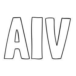 AIV Coloring Page