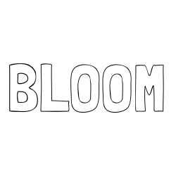 BLOOM Coloring Page