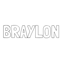 BRAYLON Coloring Page
