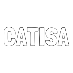 CATISA Coloring Page