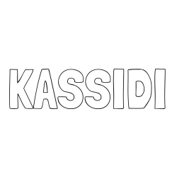KASSIDI Coloring Page