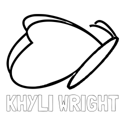 KHYLI WRIGHT Coloring Page and Butterfly Coloring Page for Preschool