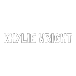 KHYLIE WRIGHT Coloring Page