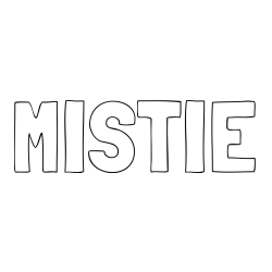 MISTIE Coloring Page
