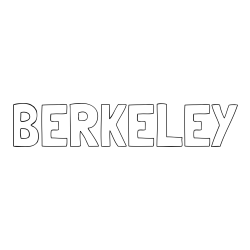 Online Created Coloring Page - BERKELEY Coloring Page
