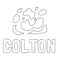 COLTON Coloring Page and Doodle