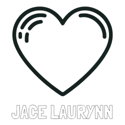 JACE LAURYNN Coloring Page and Free Printable Coloring Page of a Heart