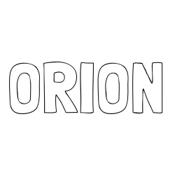 ORION Coloring Page