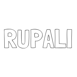 RUPALI Coloring Page