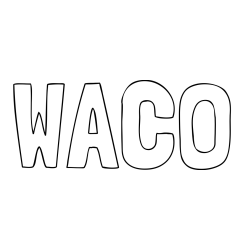 WACO Coloring Page