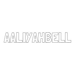 Online Created Coloring Page - AALIYAHBELL Coloring Page