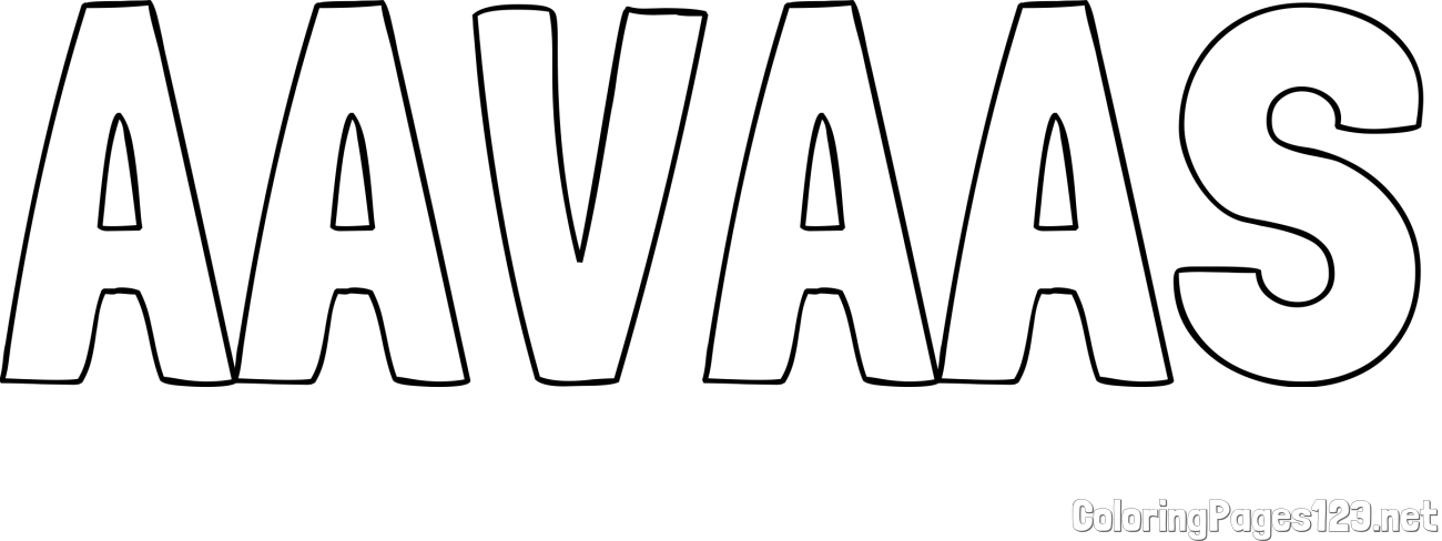 AAVAAS Coloring Page