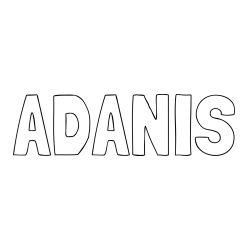 Online Created Coloring Page - ADANIS Coloring Page
