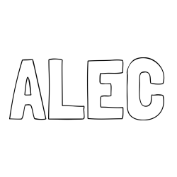 Online Created Coloring Page - ALEC Coloring Page