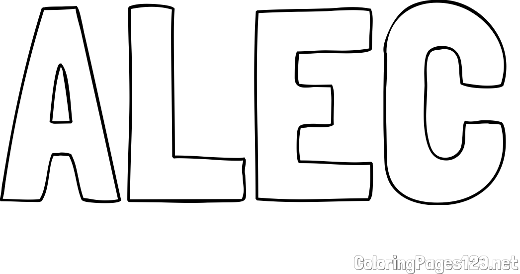 ALEC Coloring Page