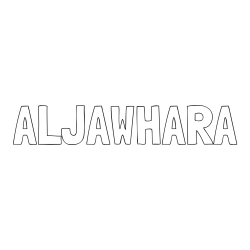 Online Created Coloring Page - ALJAWHARA Coloring Page