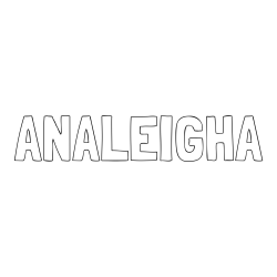 Online Created Coloring Page - ANALEIGHA Coloring Page