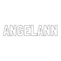 Online Created Coloring Page - ANGELANN Coloring Page
