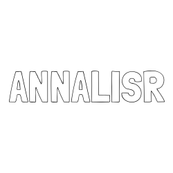 Online Created Coloring Page - ANNALISR Coloring Page
