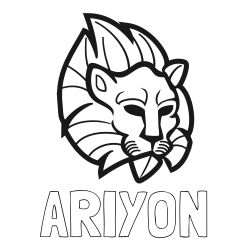 Online Created Coloring Page - ARIYON Coloring Page and Abstract Lion Face Coloring Page
