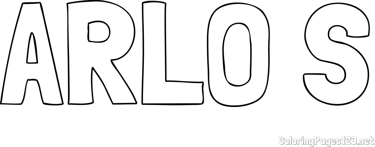 ARLO S Coloring Page