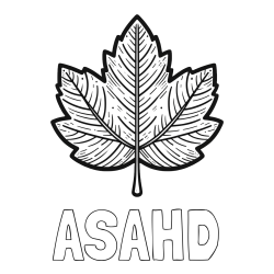 Online Created Coloring Page - ASAHD Coloring Page and Autumn Leaf Coloring Page