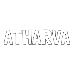 Online Created Coloring Page - ATHARVA Coloring Page