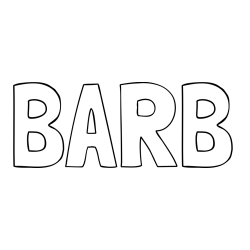 Online Created Coloring Page - BARB Coloring Page
