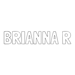 Online Created Coloring Page - BRIANNA R Coloring Page